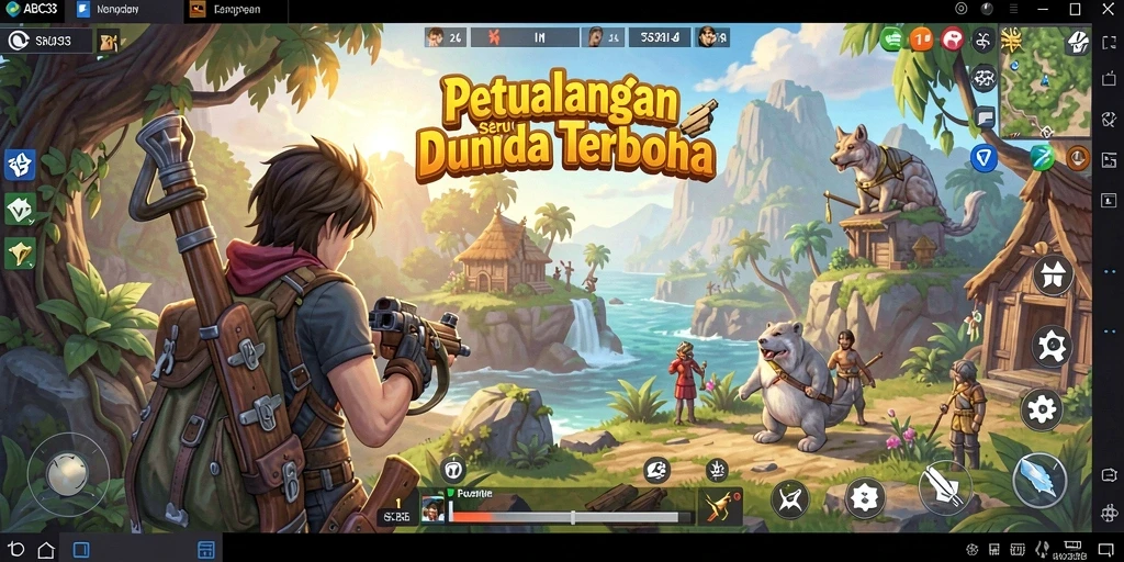Tampilan gameplay <strong>ABC33</strong> yang menakjubkan dalam dunia terbuka.