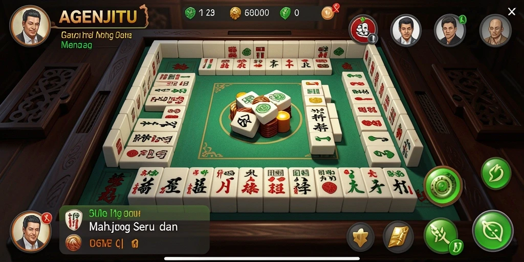 Tampilan gameplay AGENJITU yang menarik dan penuh warna.