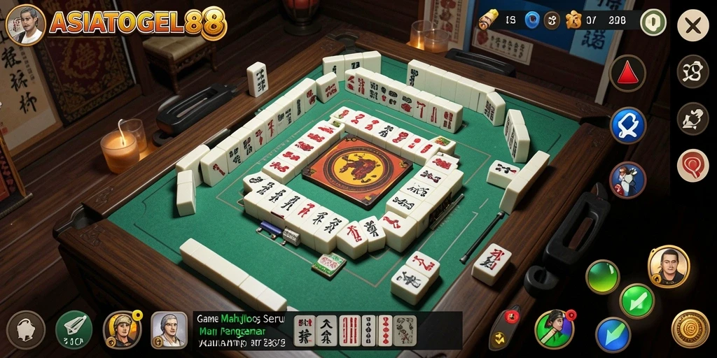 Gameplay menarik dari ASIATOGEL88 dengan tampilan Mahjong yang memukau.