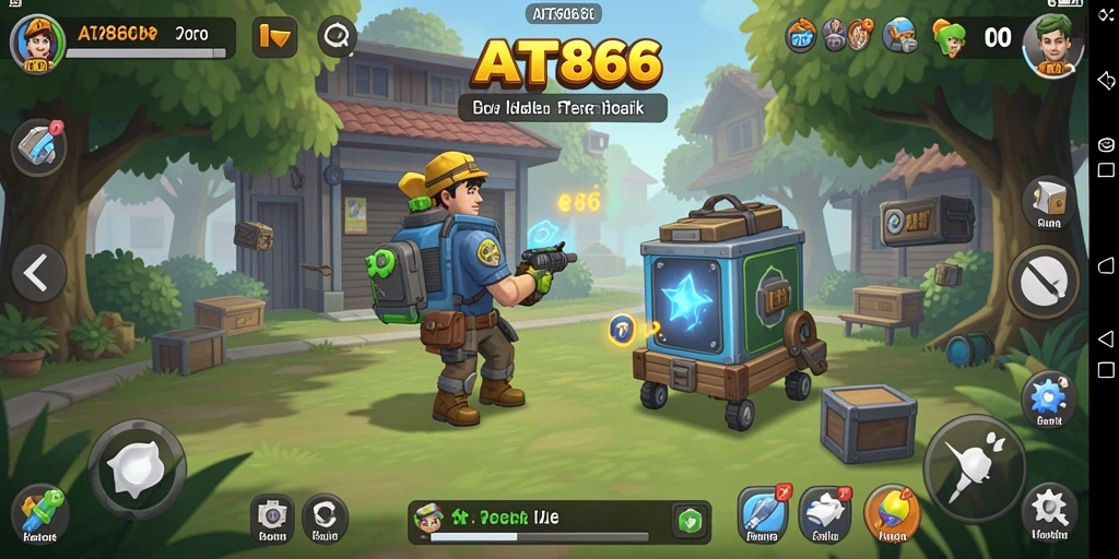 Tampilan gameplay AT866 yang menampilkan mekanisme Idle yang menarik.