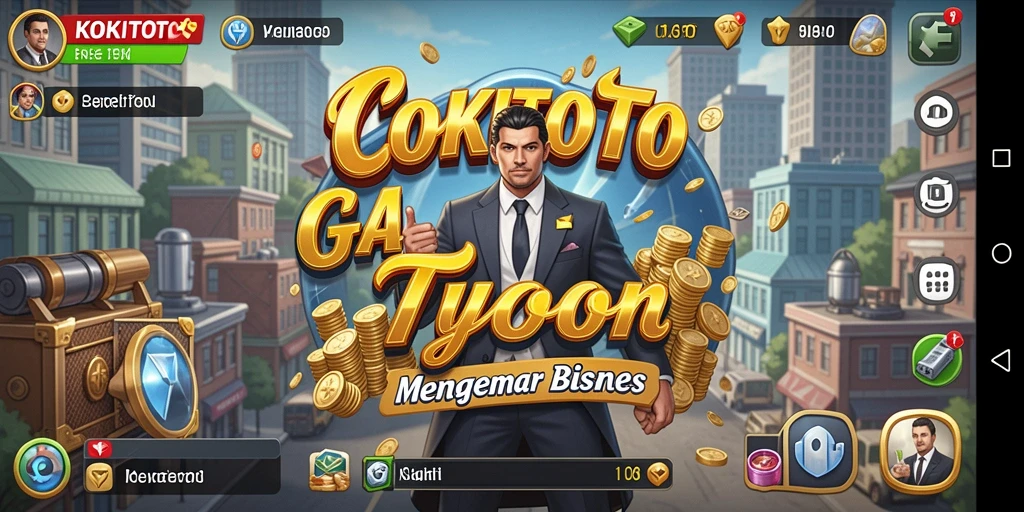 Tampilan gameplay KOKITOTO yang seru dan menantang.