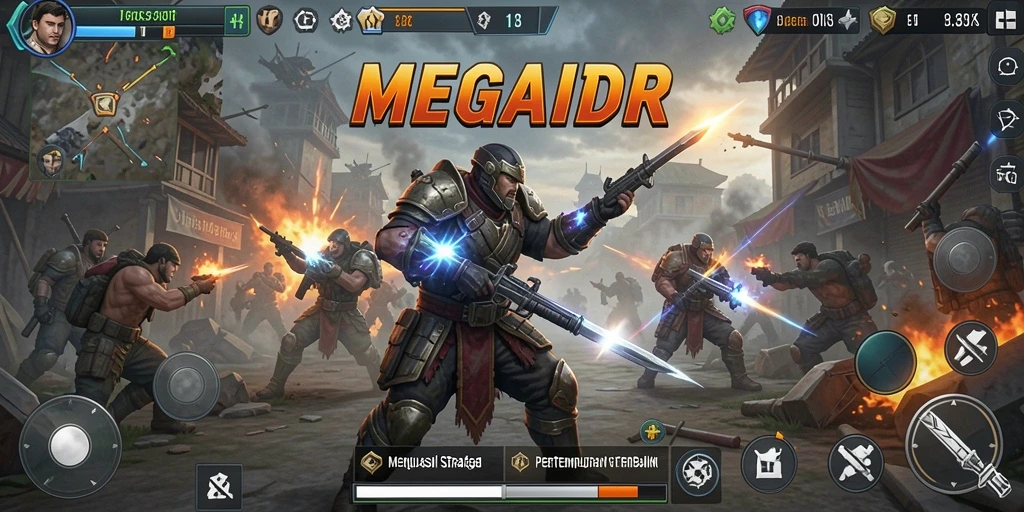 Gameplay menarik dari MEGAIDR dengan strategi yang mendalam.