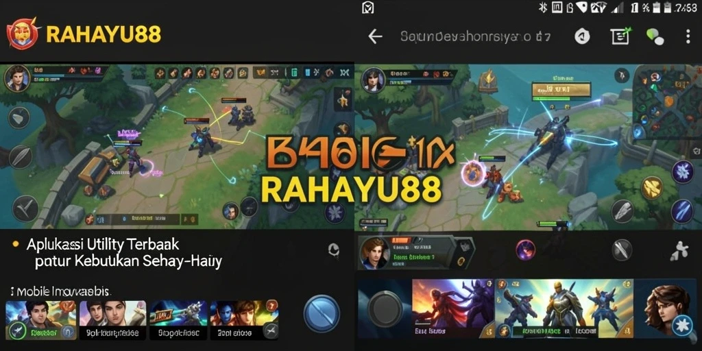 Tampilan screenshot utama RAHAYU88 yang menunjukkan antarmuka pengguna yang intuitif.